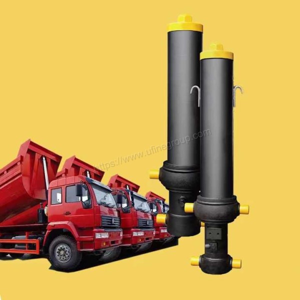 FC Factory Made Good Quality Single Acting Trailer Jack Hoist Hydraulic Kit Cylinder for Dump Truck