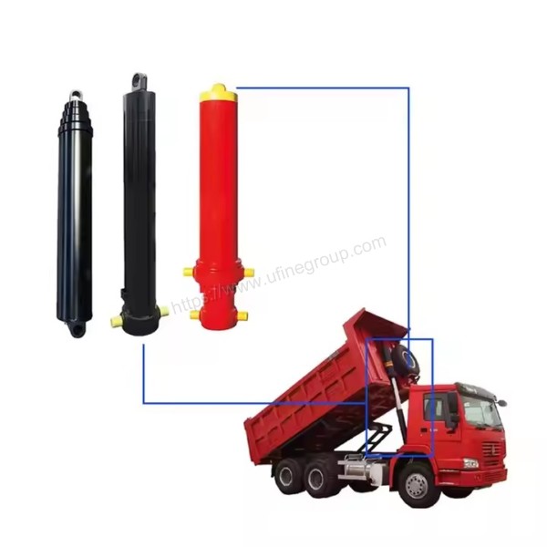 FC High Quality Replace FC Type Front-end Telescopic Cylinders with Outer Cover for Dump Truck