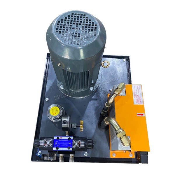 Manufacture Gasoline Engine Powered Hydraulic Power Unit Packs With Hand Pump and Motor