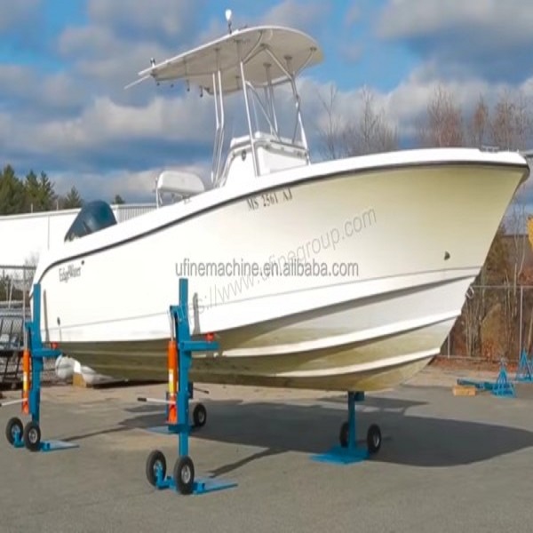 Houseboat Lifting Jacks with Fast Loading and Unloading System