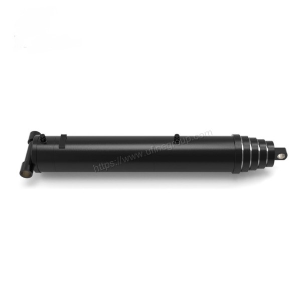 China Manufacturers parker Single Acting Telescopic Large Hydraulic Cylinder for Tipper Trailer