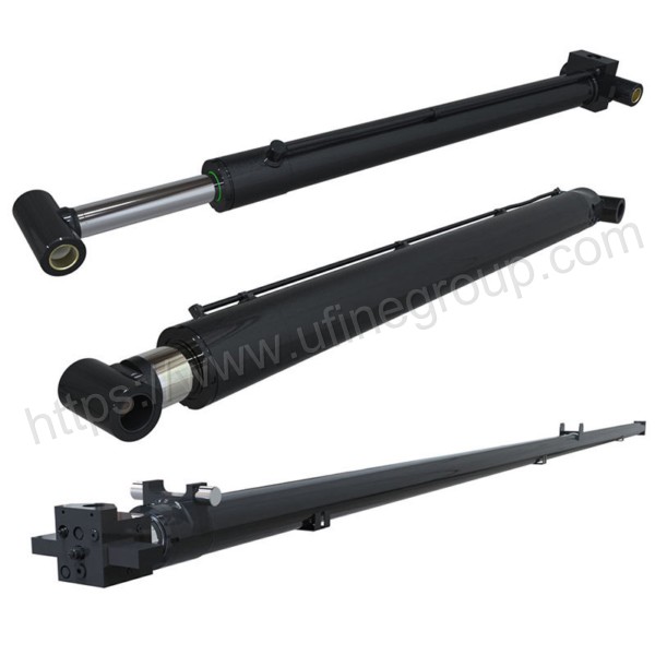 Customized Single Double Acting Telescopic Hydraulic Cylinder,Long Stroke Hydraulic Cylinder